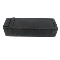 Early, Beautifully Detailed Carved Out Slide Lid Box