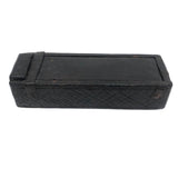 Early, Beautifully Detailed Carved Out Slide Lid Box