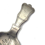 SOLD Charming 19th Century Hallmarked, Hand-engraved Tea Caddy Spoon