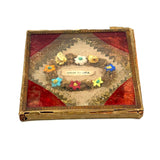 Walk on Roses, Best Mid 19th Century Glass Enclosed Forget Me Not