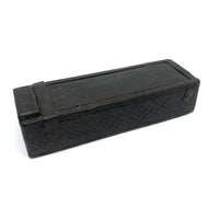 Early, Beautifully Detailed Carved Out Slide Lid Box