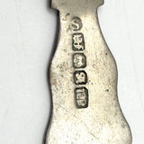 SOLD Charming 19th Century Hallmarked, Hand-engraved Tea Caddy Spoon