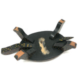 c. 1930s Pennsylvania Folk Art Turtle Stool in Great Original Paint