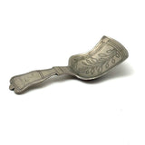 SOLD Charming 19th Century Hallmarked, Hand-engraved Tea Caddy Spoon