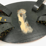 c. 1930s Pennsylvania Folk Art Turtle Stool in Great Original Paint