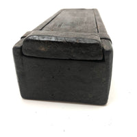 Early, Beautifully Detailed Carved Out Slide Lid Box