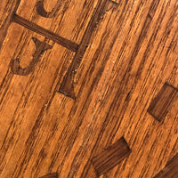 JJH's 1890s Handmade Wooden Pinpong Paddle with Inlay
