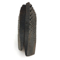 Excellent Pair of Old Rasped Iron Shim Wedges