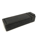 Early, Beautifully Detailed Carved Out Slide Lid Box