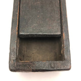 Early, Beautifully Detailed Carved Out Slide Lid Box