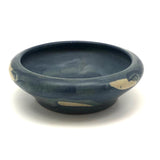 Lovely Zane Ware Arts and Crafts Pottery Bowl in Painterly Blue and Cream