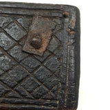 Early, Beautifully Detailed Carved Out Slide Lid Box