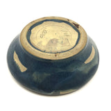 Lovely Zane Ware Arts and Crafts Pottery Bowl in Painterly Blue and Cream