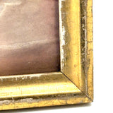 Seductive Peaches, Mid 19th Century Folk Art Pastel in Period Ross & Hatchman, Boston Gilded Frame