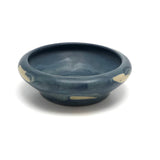 Lovely Zane Ware Arts and Crafts Pottery Bowl in Painterly Blue and Cream