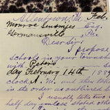 SOLD Most Beautiful Hand-Marbled Set of Six Sunday School Attendance Registers, 1880s, Lehigh County, Pennsylvania
