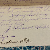 SOLD Most Beautiful Hand-Marbled Set of Six Sunday School Attendance Registers, 1880s, Lehigh County, Pennsylvania