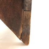 Lovely Old Pine Stool with History of Reinforcements