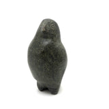 Proud and Soulful Inuit Carved Soapstone Owl