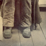 Antique Young Postal Carrier Occupational Quarterplate Tintype