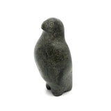 Proud and Soulful Inuit Carved Soapstone Owl