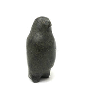 Proud and Soulful Inuit Carved Soapstone Owl