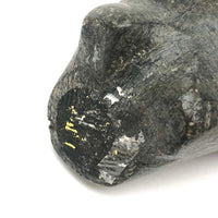 Proud and Soulful Inuit Carved Soapstone Owl