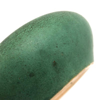 Zanesville Matte Green Glazed Arts and Crafts Bulb Bowl