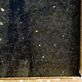 Bright Eyed, Blushing, Very Full of Spirit Child in Ruffled Collar, Small 18th/Early 19th Century Portrait in Lemon Gold Frame