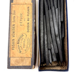 C. 1840s French Maison Berville Full Box of "Venetian" Charcoal Sticks