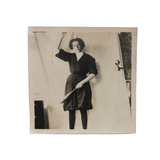 Young Woman Juggling, Poignant Early 20th C. Snapshot