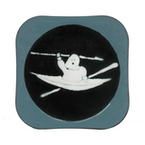 Curious and Wonderful 1970s Signed Canadian Enamelware Dish