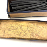 C. 1840s French Maison Berville Full Box of "Venetian" Charcoal Sticks
