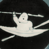 Curious and Wonderful 1970s Signed Canadian Enamelware Dish