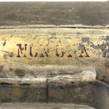 SOLD Civil War Era Hand-soldered Tin Bakers Cup: Measure, Grater, Cutter, Pie Wheel!