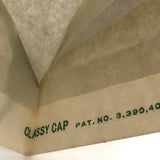 c. 1970 White with Green Stripe "Classy Cap" Paper Hats (Two Lots of 8 Available)