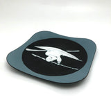 Curious and Wonderful 1970s Signed Canadian Enamelware Dish