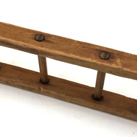 Wonderful  Old Handmade Pine Miniature Ladder (17 Inches Long)