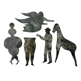 Mysterious and Very Wonderful Small Metal Cutouts, Presumed 19th Century French (Copy)