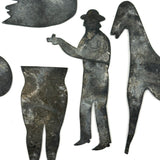 Mysterious and Very Wonderful Small Metal Cutouts, Presumed 19th Century French (Copy)