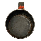 Wonderful 19th Century Tole Painted My Girl Cup in Perfect Red Paint