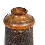 Scarce and Special Feeling British Victorian Kaleidoscope with Treen Eyepiece