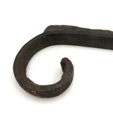 Old Cast Iron Cat on Wall Mounting Arm (Presumed Bell Hook), With Lost Tail!