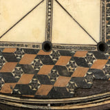 Exquisite 19th C. Inlaid Bone and Marquetry Fox and Geese Game Board