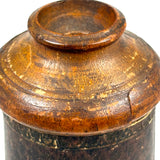 Scarce and Special Feeling British Victorian Kaleidoscope with Treen Eyepiece