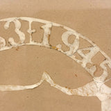 Wonderful Cut Paper Tribute to FDR, with Silhouette, Framed as Found