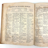 Warren's Primary Geography, 1886, with Animal Silhouettes End Paper Drawing