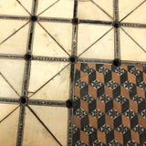 Exquisite 19th C. Inlaid Bone and Marquetry Fox and Geese Game Board