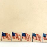 Scarce 1860s Civil War Patriotic Cover, American Flag Perimeter