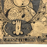 Funny Money, Curious Old Hand-drawn Folk Art Dollar, Ink and Graphite on Wove, c. Late 19th Century